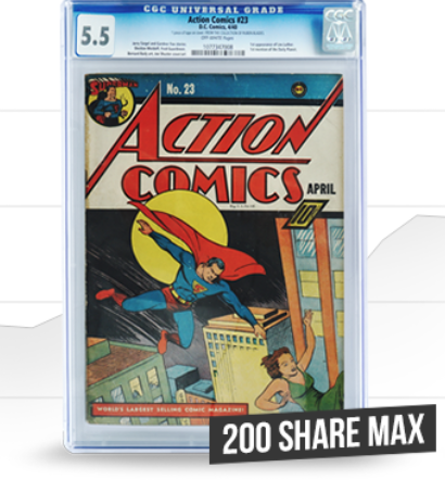 '40 Action Comics #23 (1st App. of Lex Luthor)