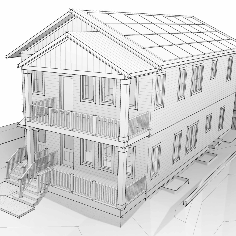 MPLS Passive House Duplex