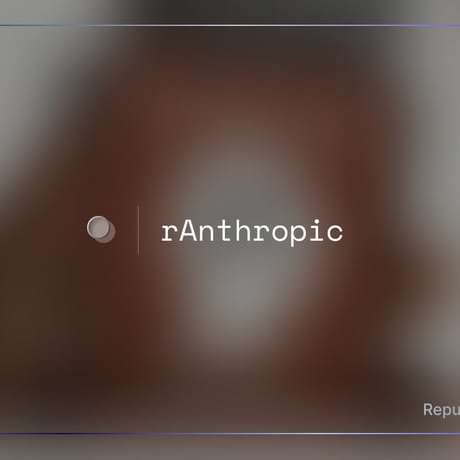 rAnthropic